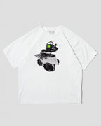 Pod DJ Halftone Shirt (White)