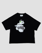 Pod DJ Halftone Shirt (Black)