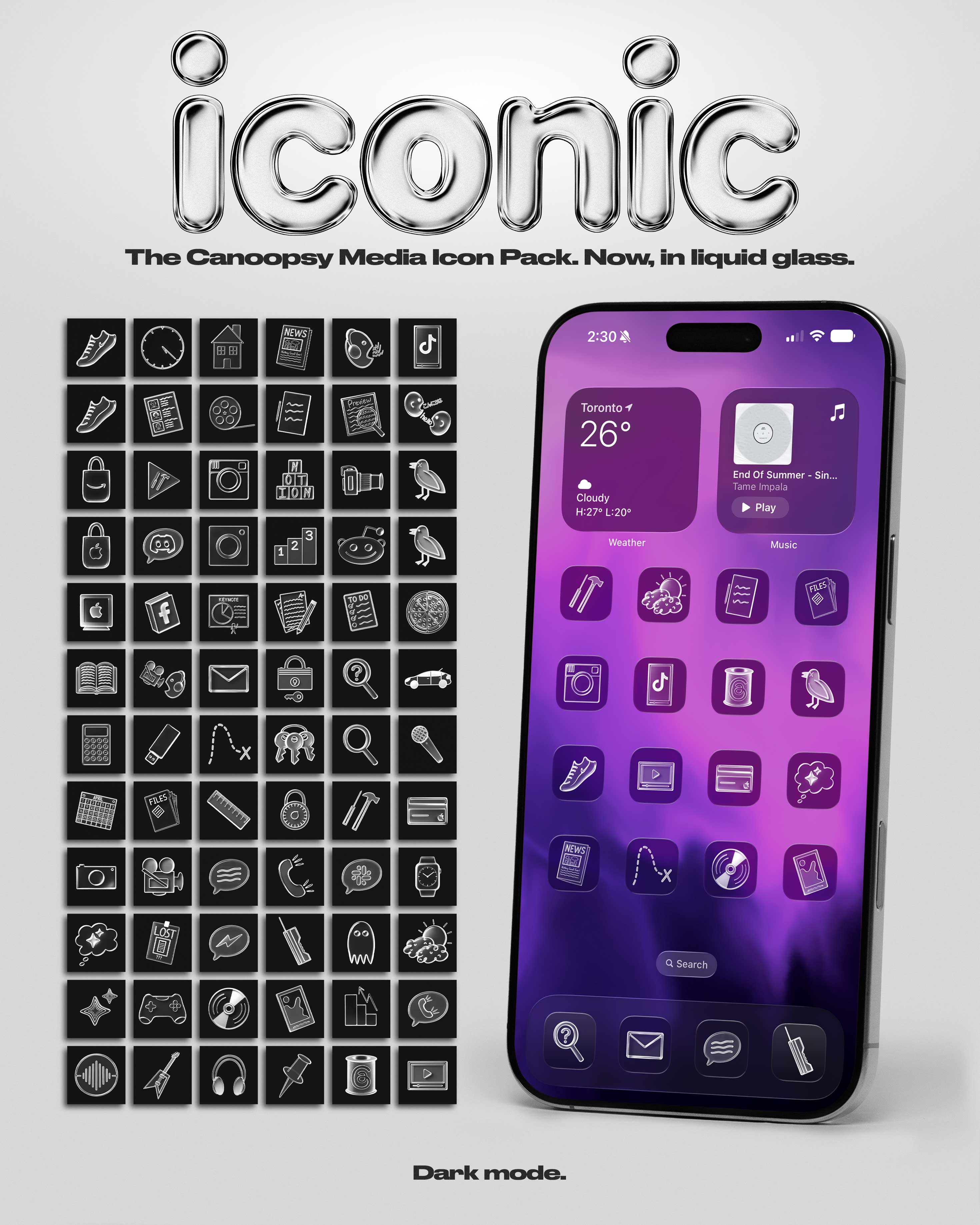 Glass Icons