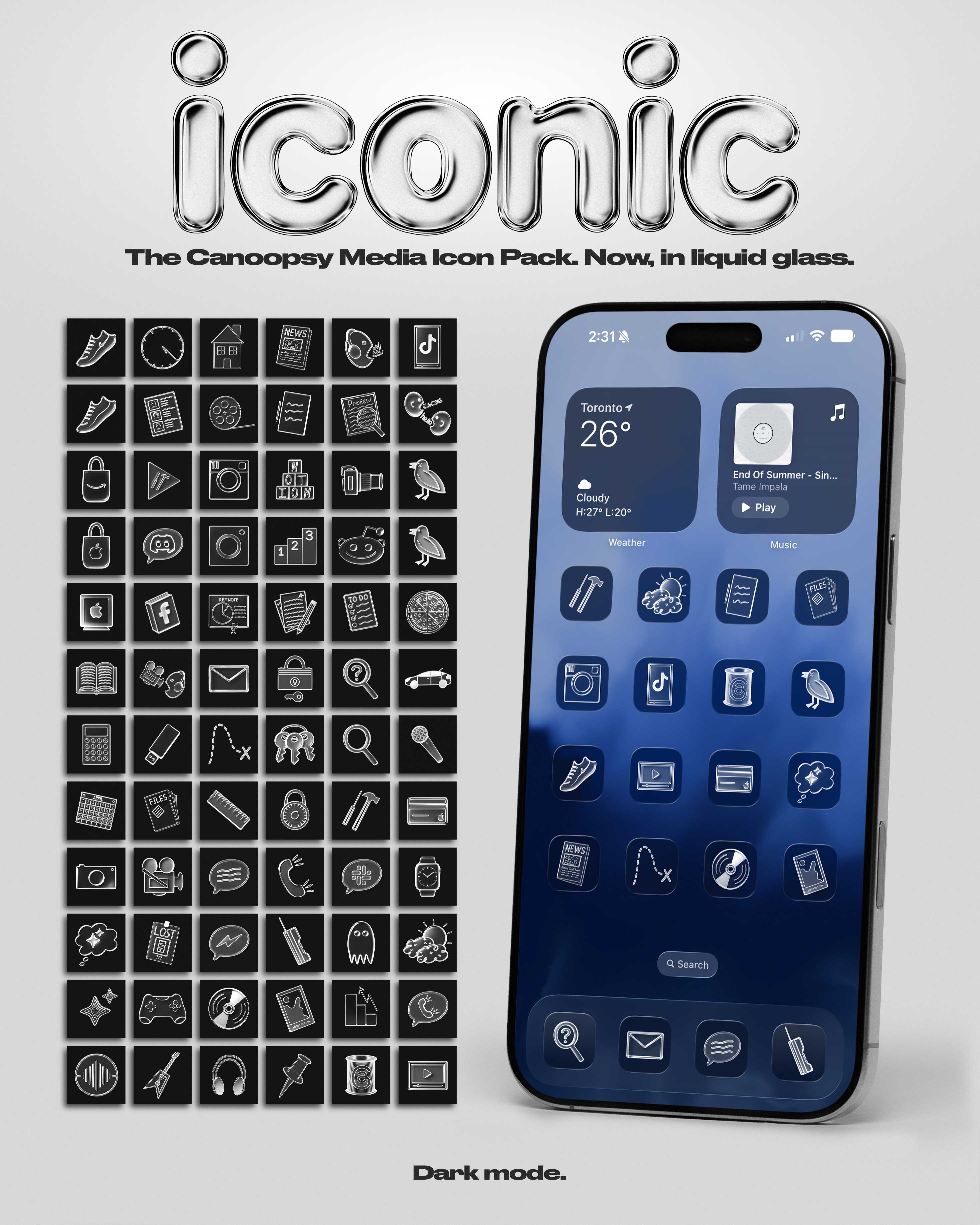 Glass Icons