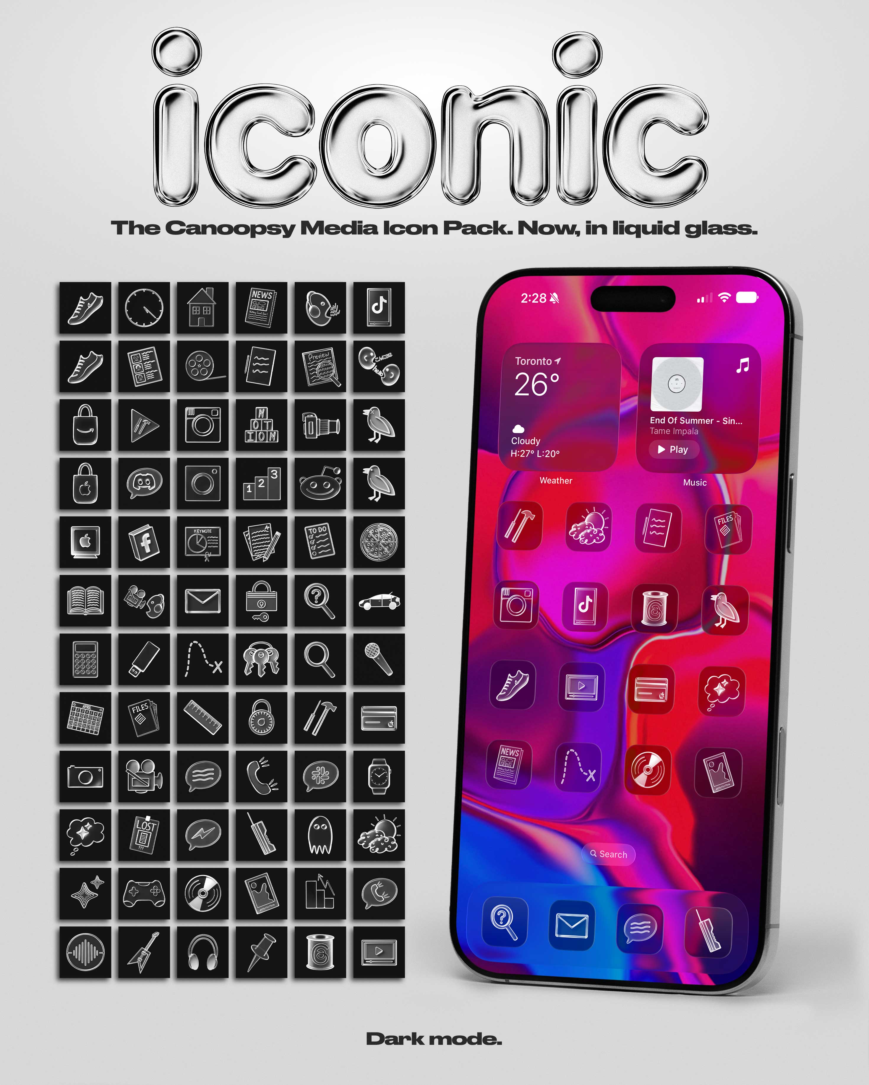 Glass Icons