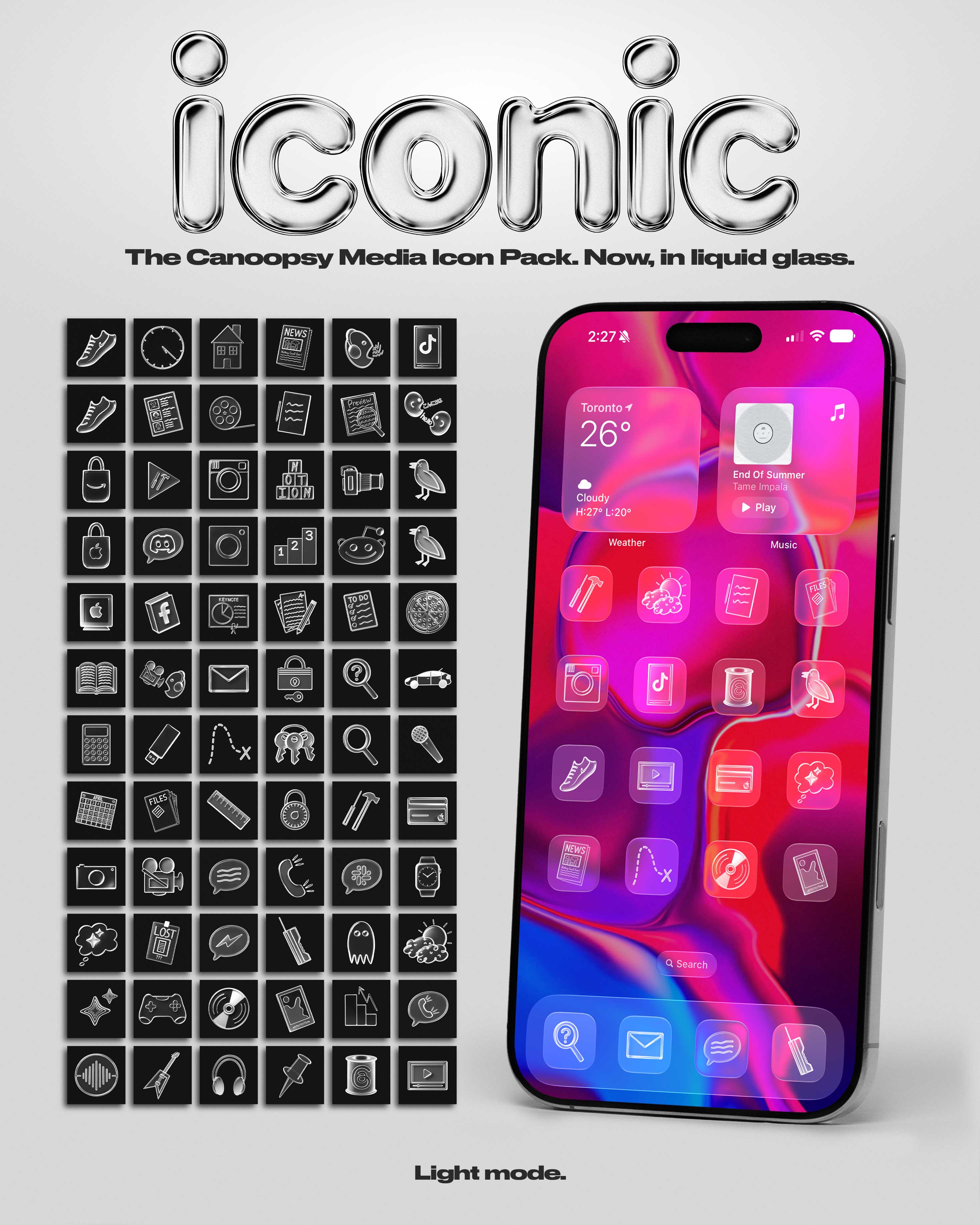 Glass Icons