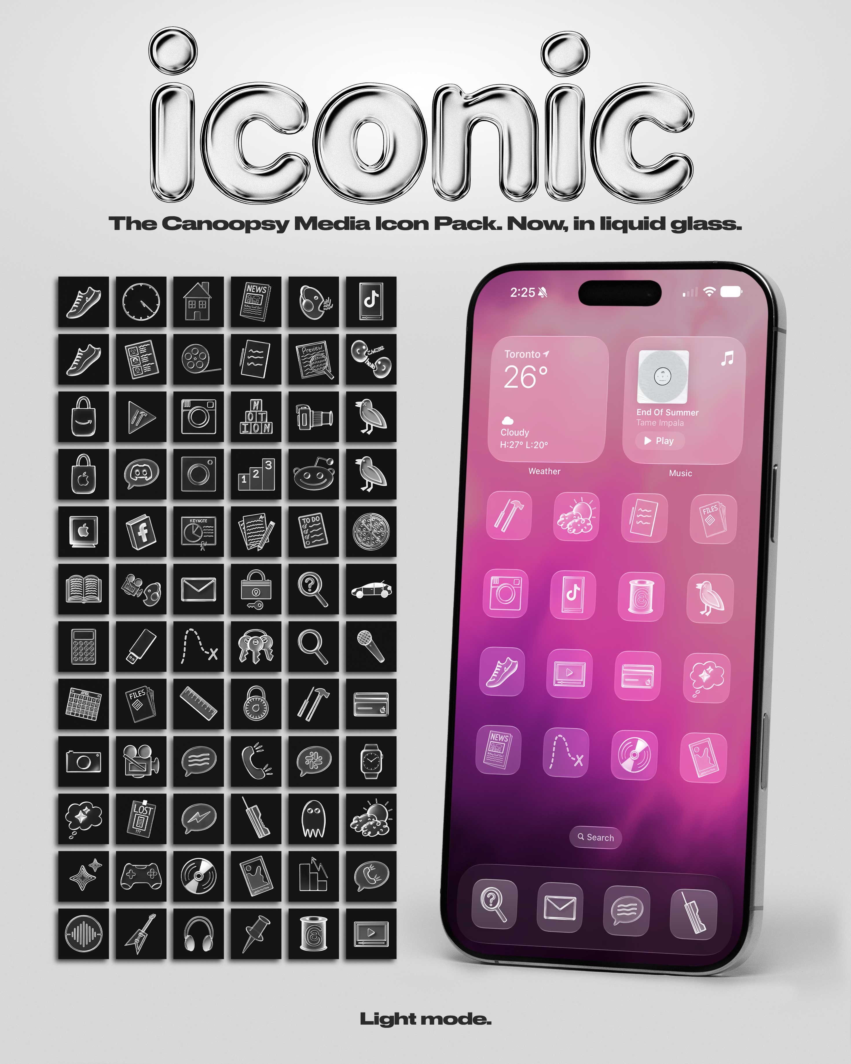 Glass Icons