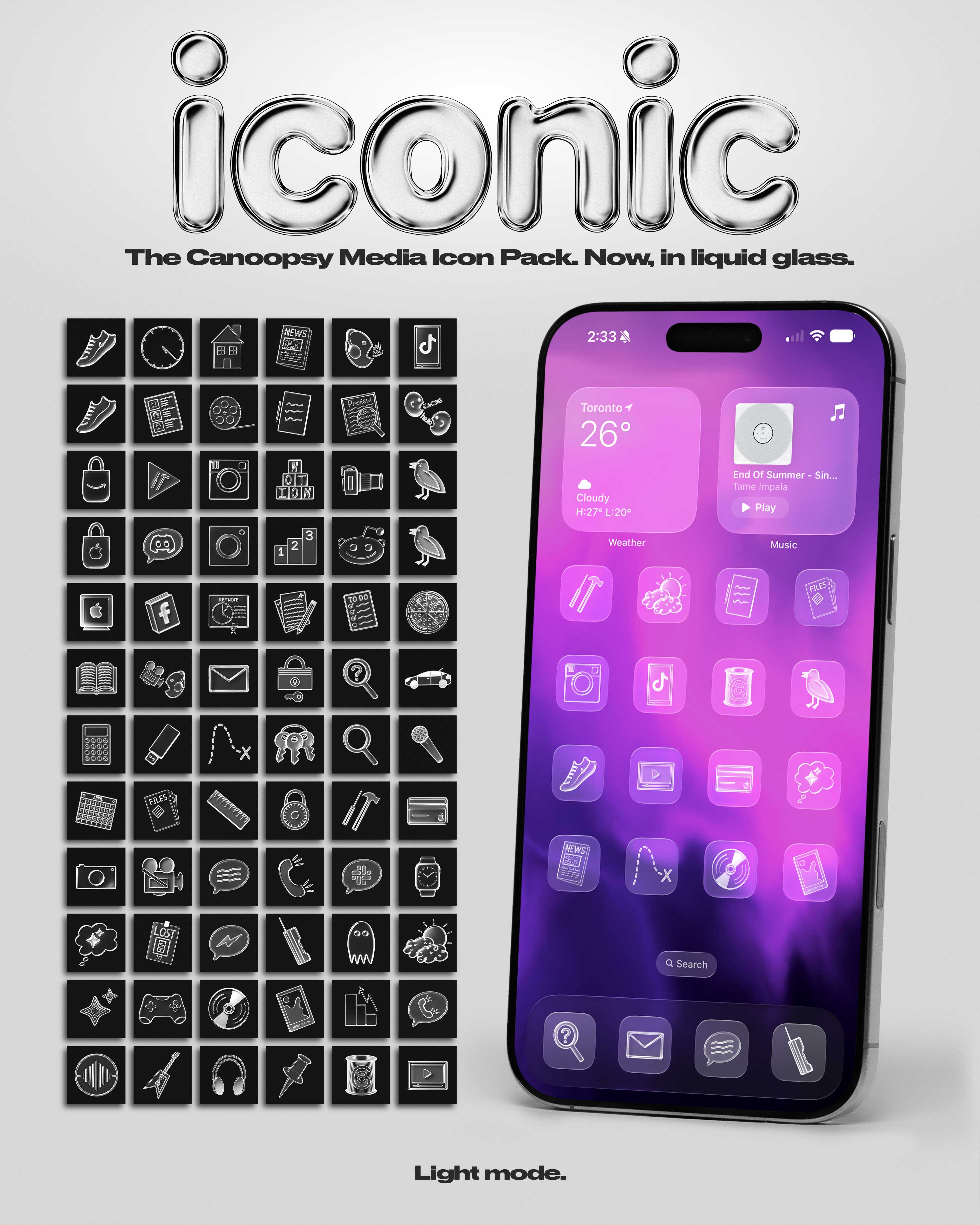 Glass Icons