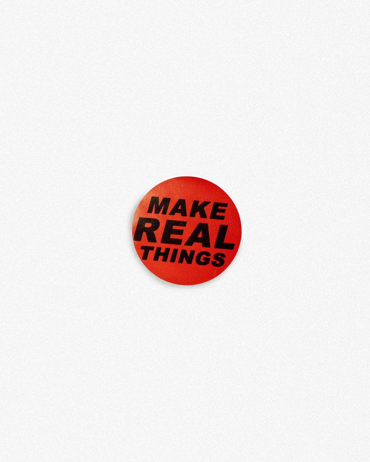 Make Real Things Sticker Pack