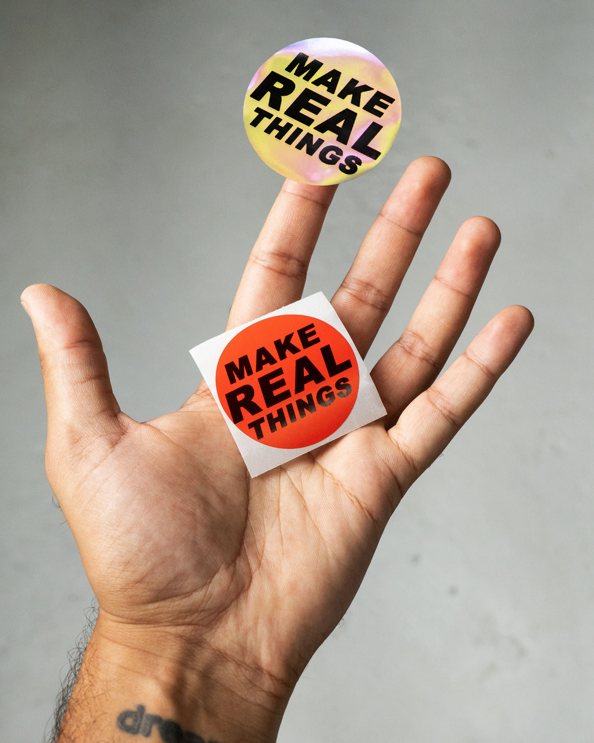 Make Real Things Sticker Pack