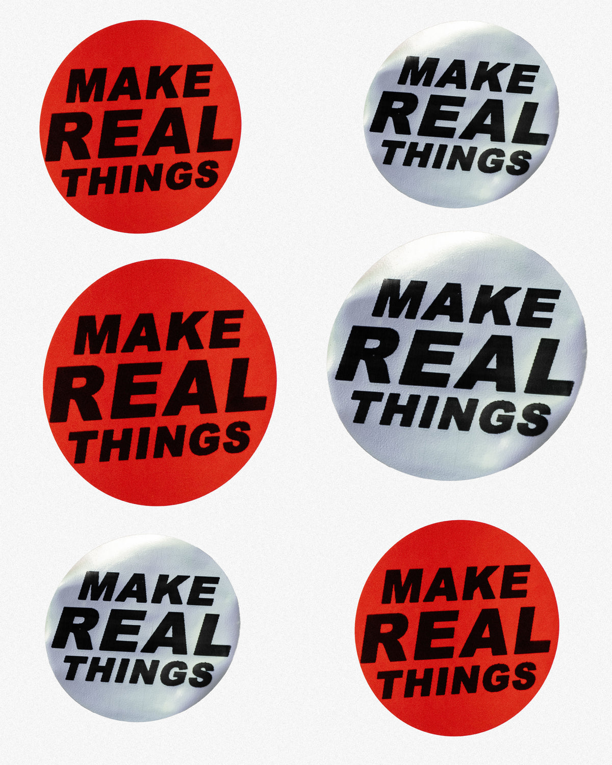Make Real Things Sticker Pack