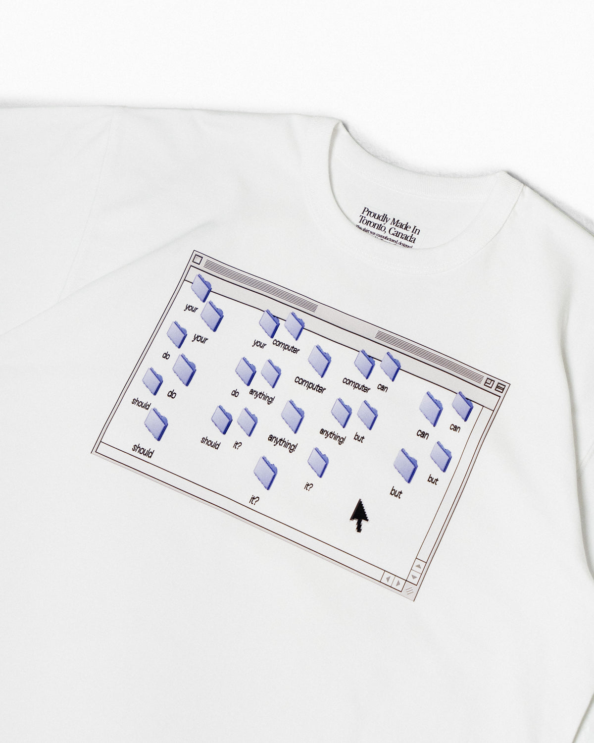 your computer can do anything! but should it? Shirt
