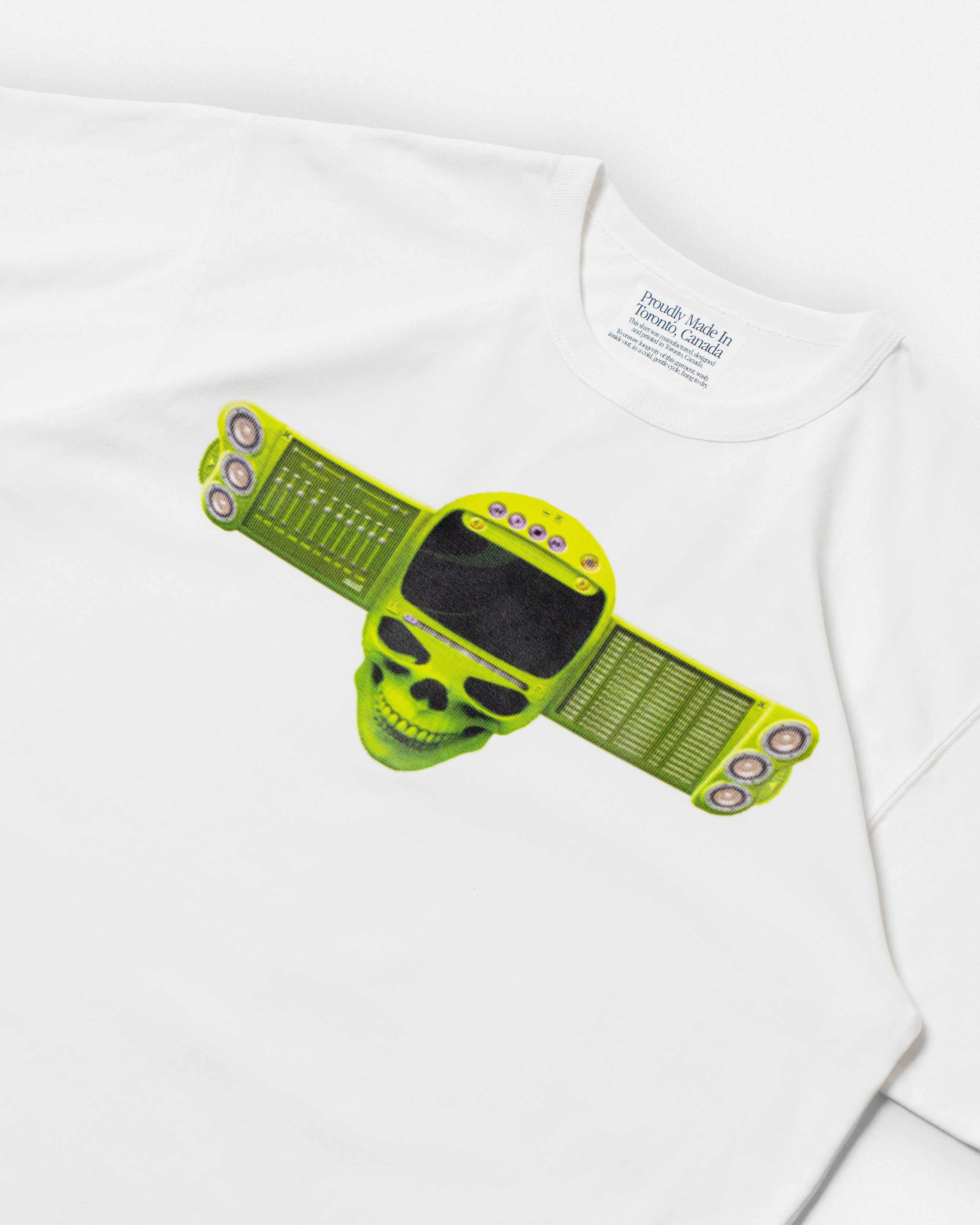 We Were Never Here Headspace Skull Shirt