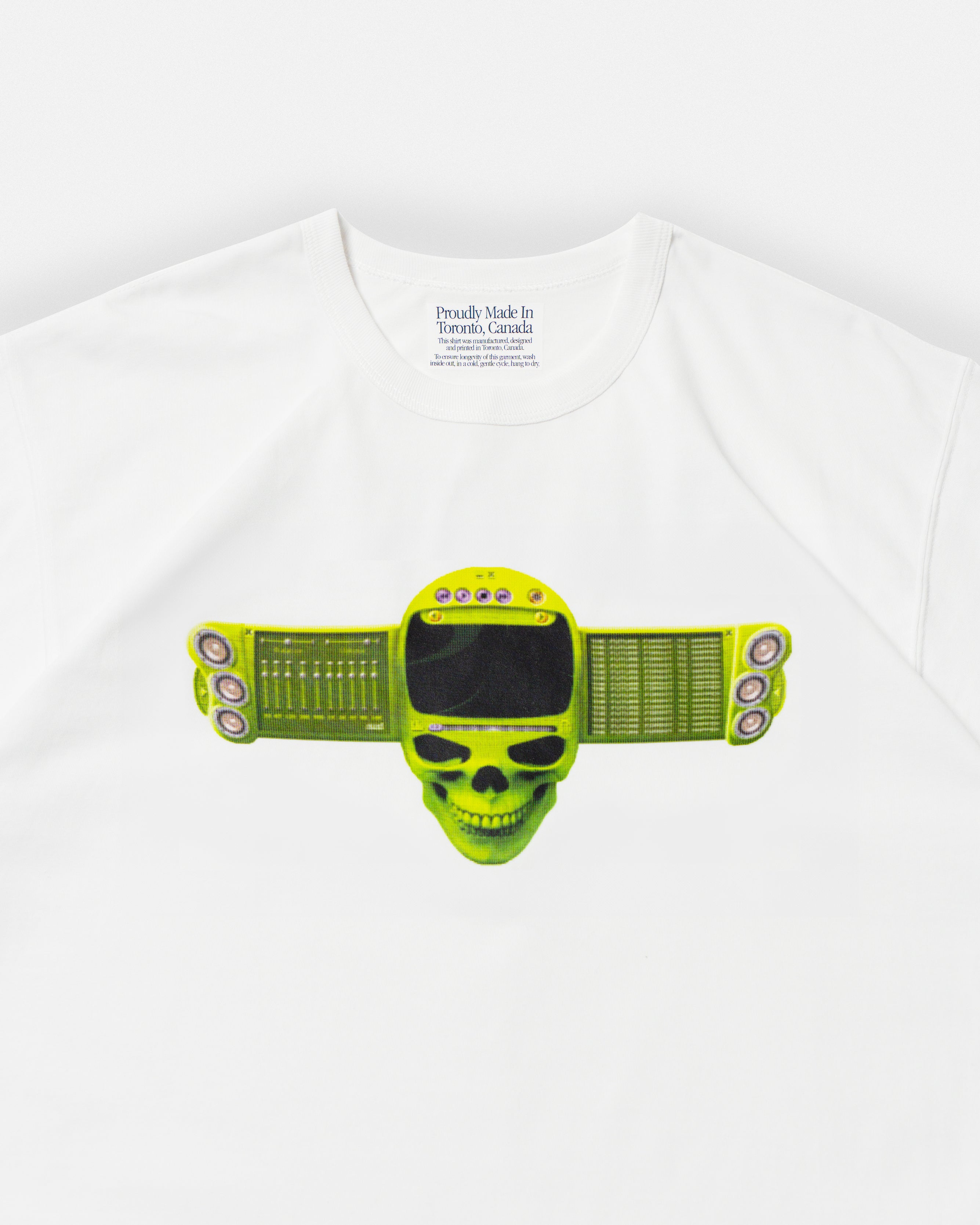 We Were Never Here Headspace Skull Shirt