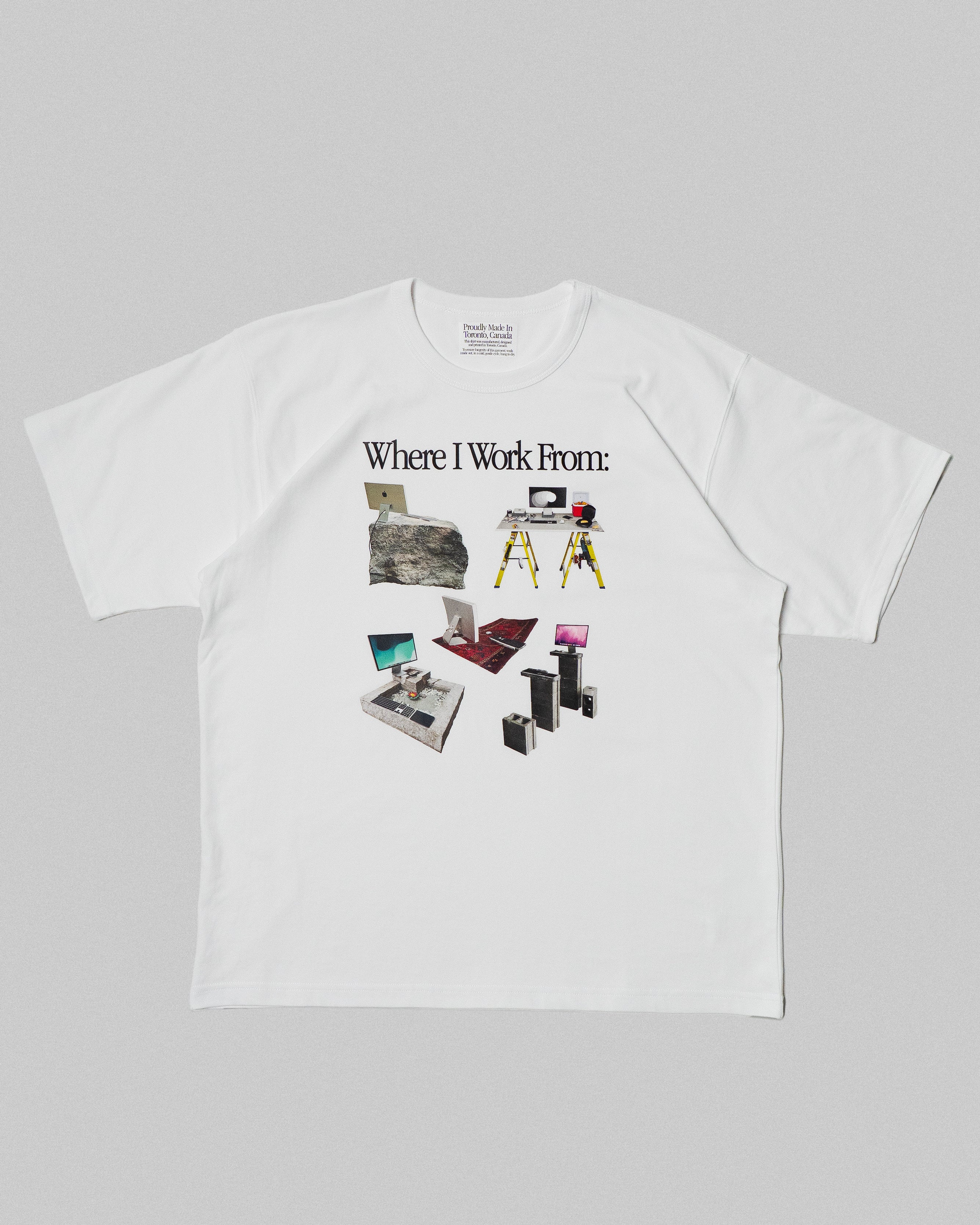 Where I Work From Shirt