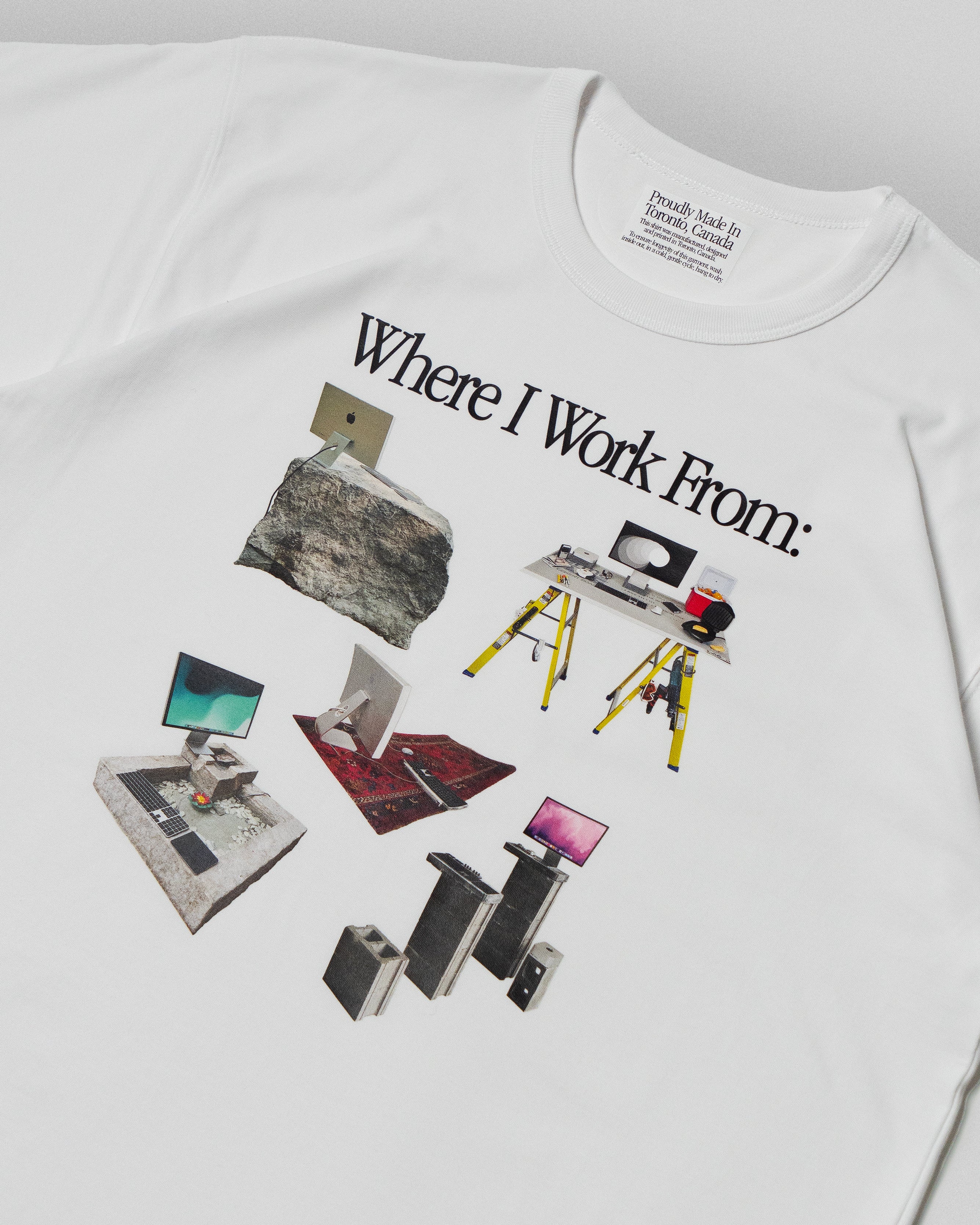Where I Work From Shirt